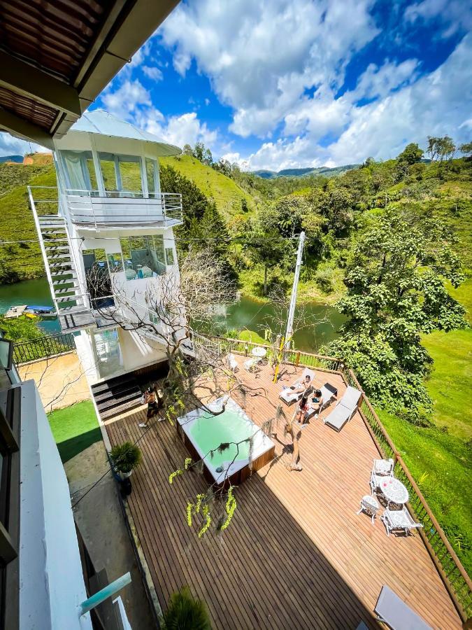 Piedra Del Penol Hotel Guatapé Εξωτερικό φωτογραφία